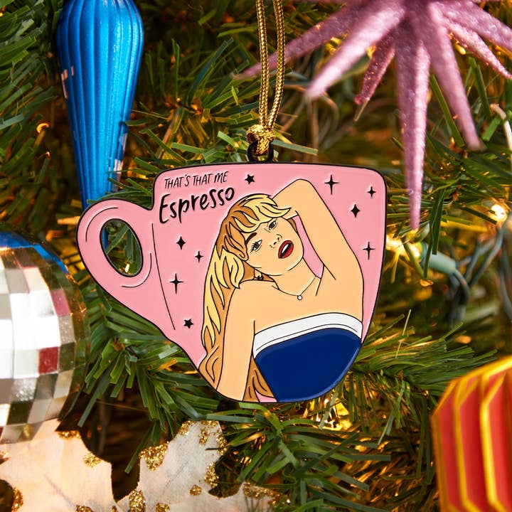  
Sabrina Carpenter Espresso Ornament
