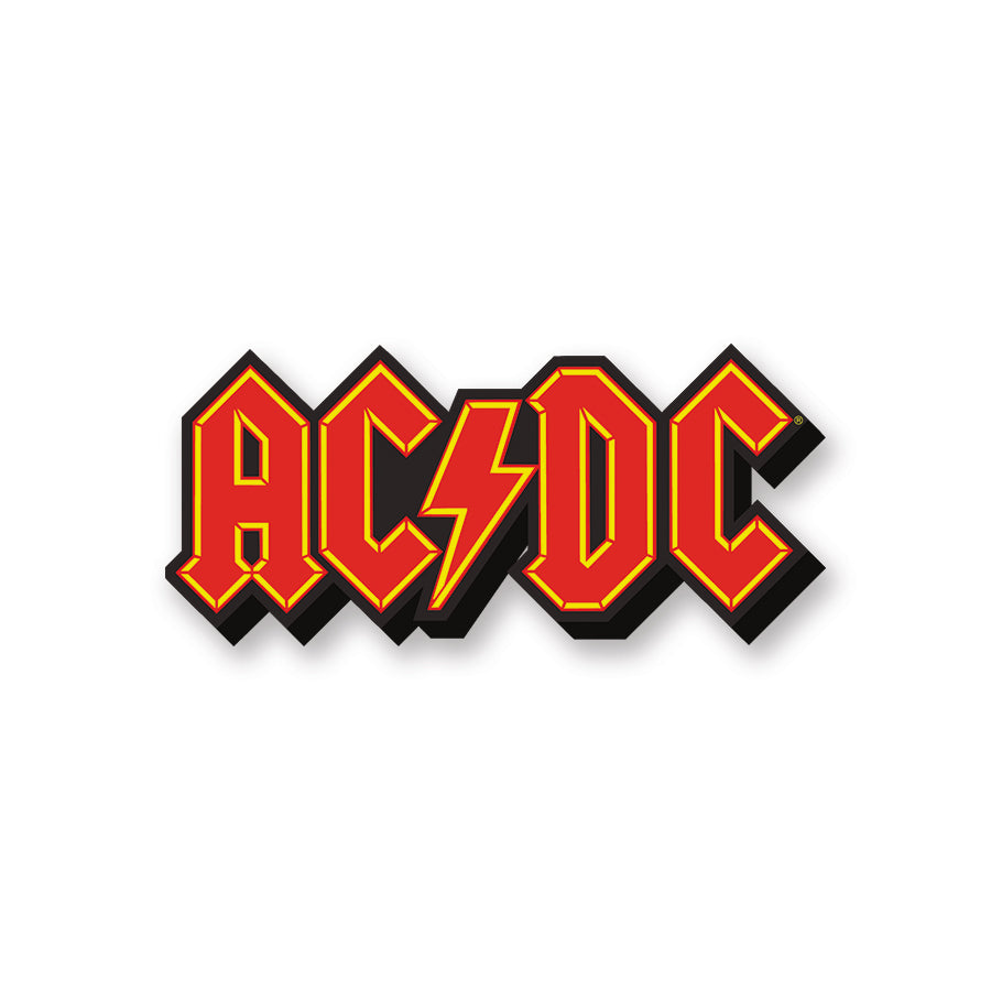 AC/DC Logo Chunky Magnet - Deaf Man Vinyl