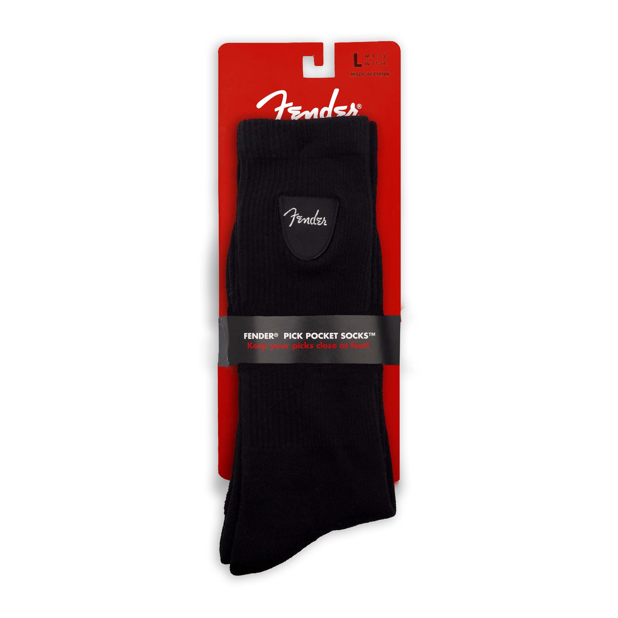 Fender Pick Pocket Crew Socks