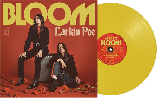 Larkin Poe Bloom yellow vinyl LP record album
