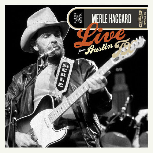 Merle Haggard Live From Austin, TX LP vinyl record album