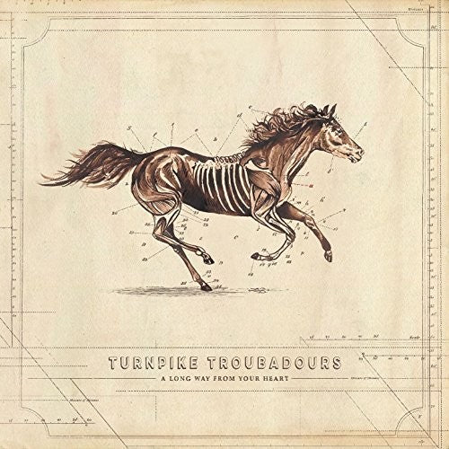 Turnpike Troubadours A Long Way From Your Heart 2 LP vinyl record album