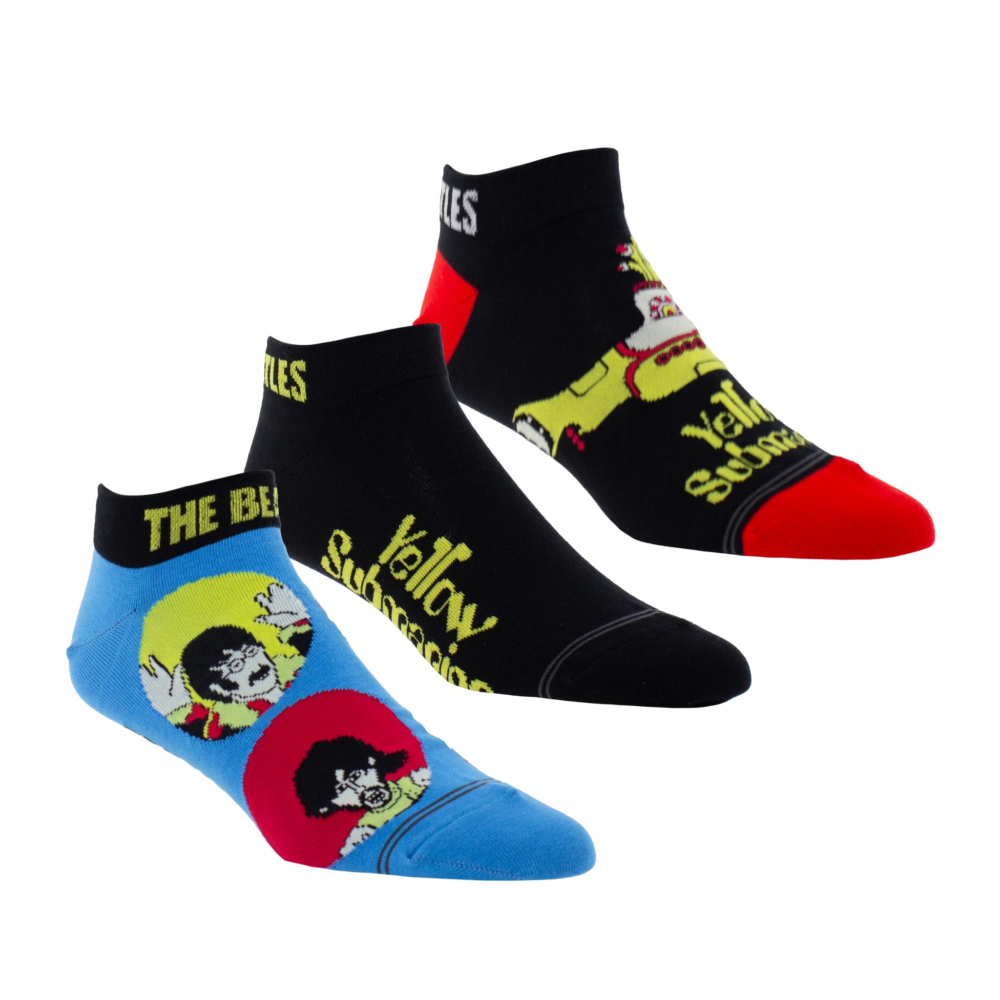 Beatles Yellow Submarine Liner Socks