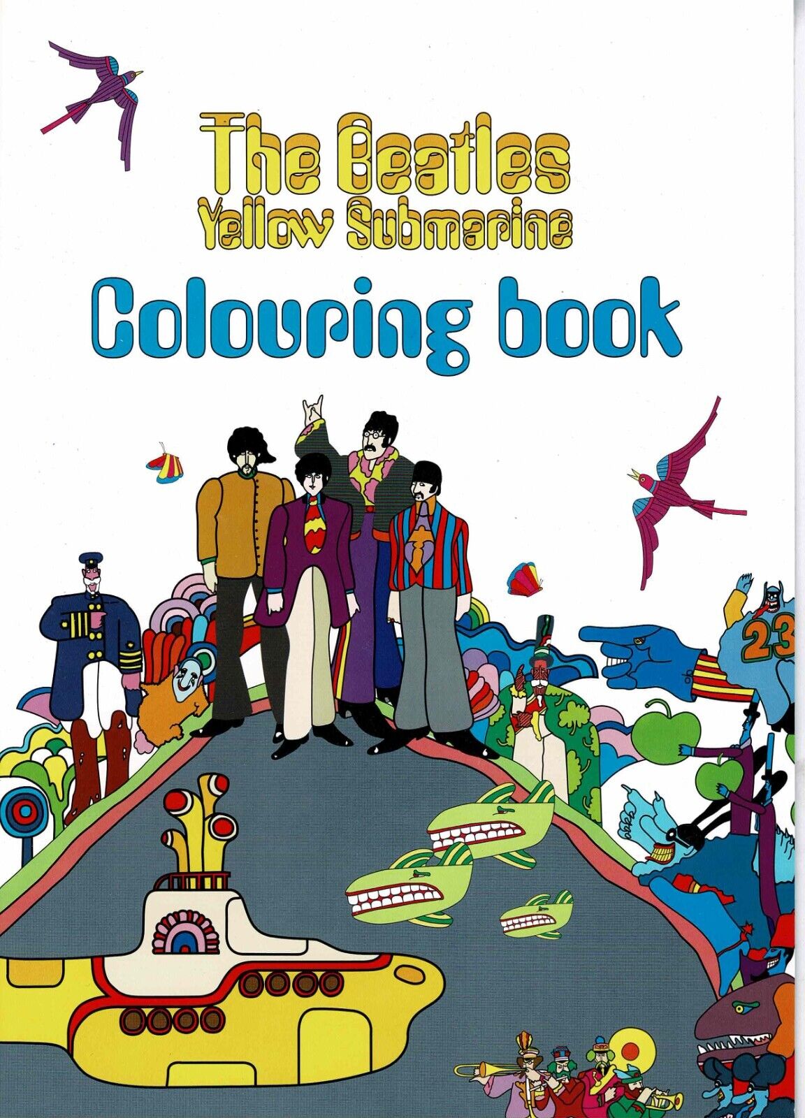 Las peores portadas de la historia de la ¿música? - Página 2 Beatles-yellow-submarine-colouring-book-1