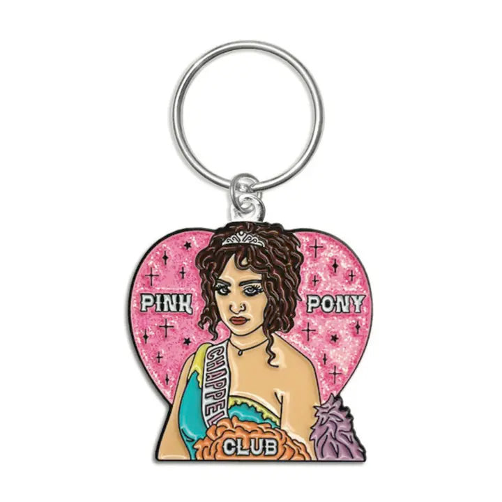 Chappell Roan Pink Pony Club Keychain