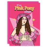 Chappell Roan Pink Pony Xmas Card