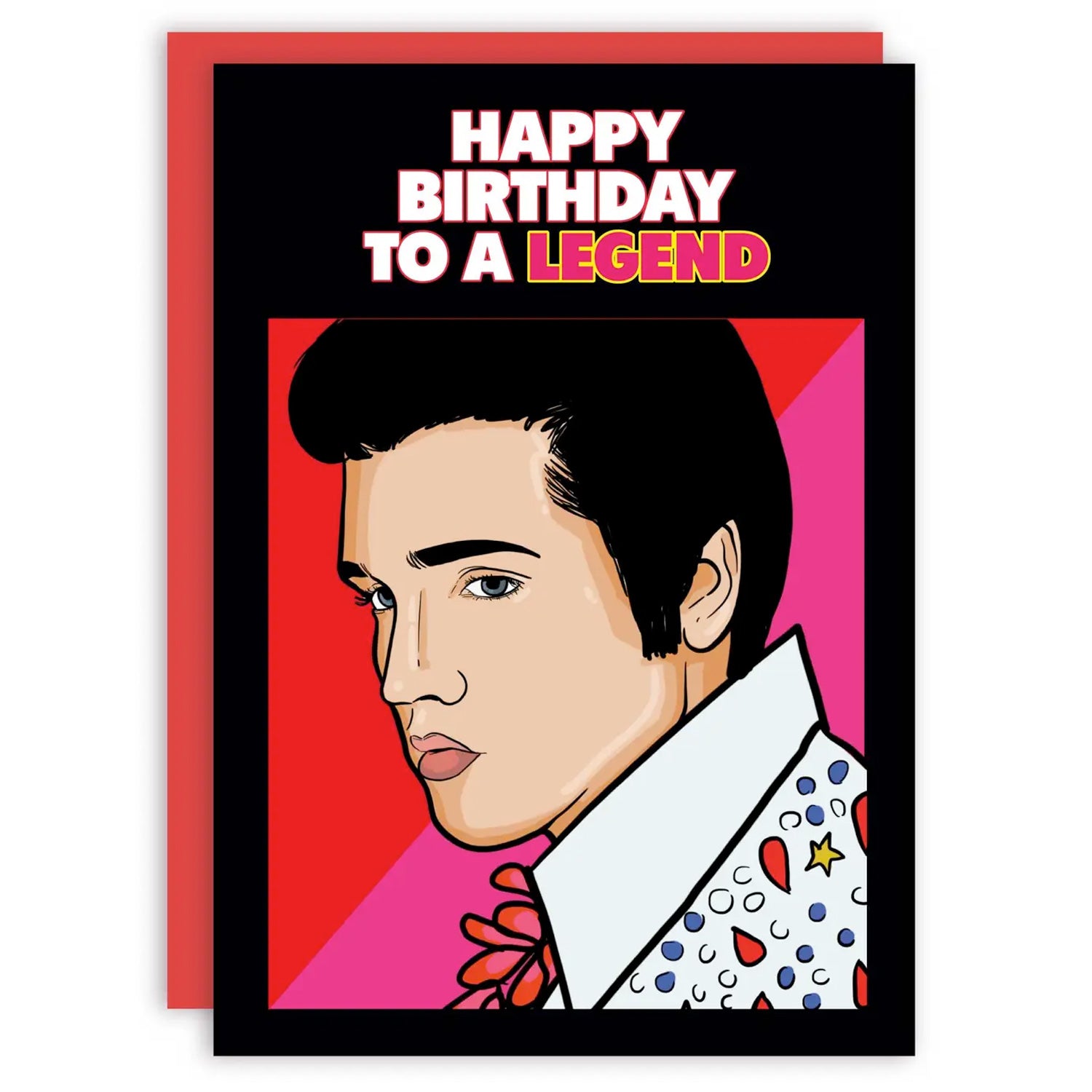 Elvis Legend Birthday Card