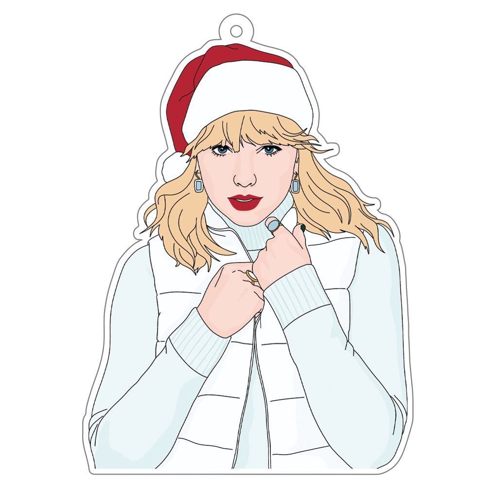 Taylor Swift "Swiftmas" Holiday Ornament