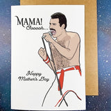 Freddie Mercury Mother's Day Card