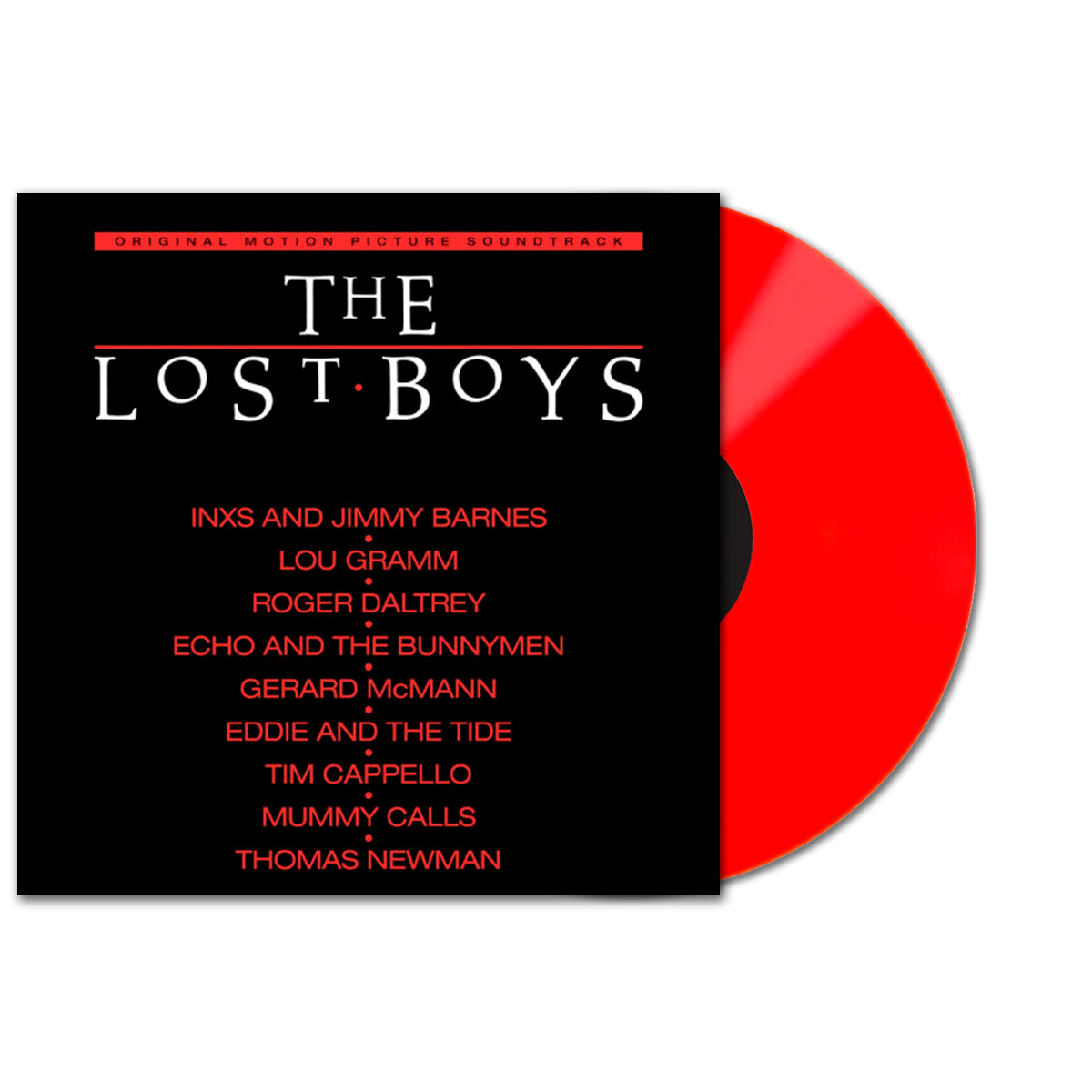 The Lost Boys Soundtrack red