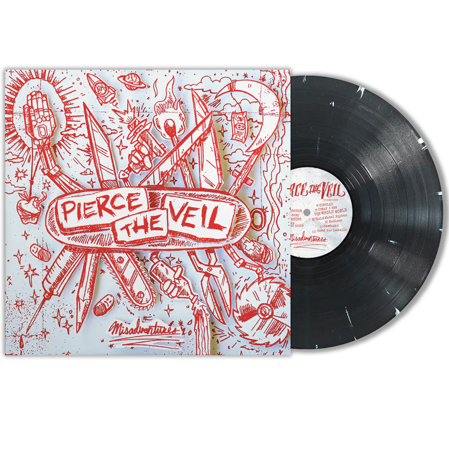 Pierce The Vail Misadventures splatter