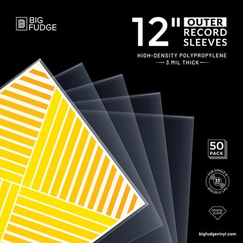 Outer Record Sleeves (Clear Polyethylene) - Deaf Man Vinyl