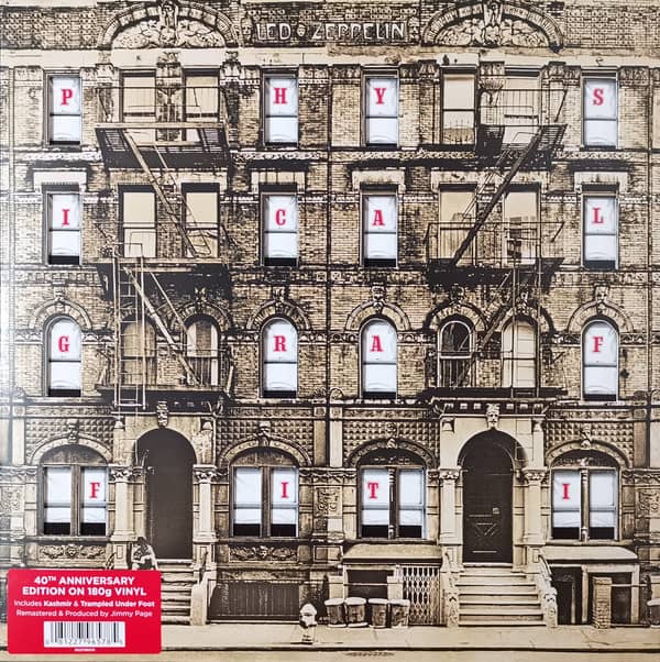 Led Zeppelin Physical store Graffiti Anniversary Issue Vinyl LP