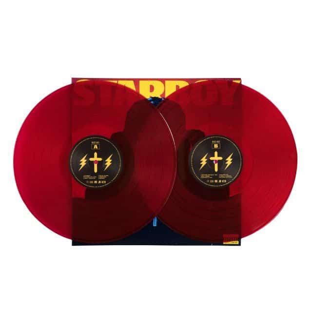 The Weeknd - STARBOY - red translucent VINYL UNBOXING 