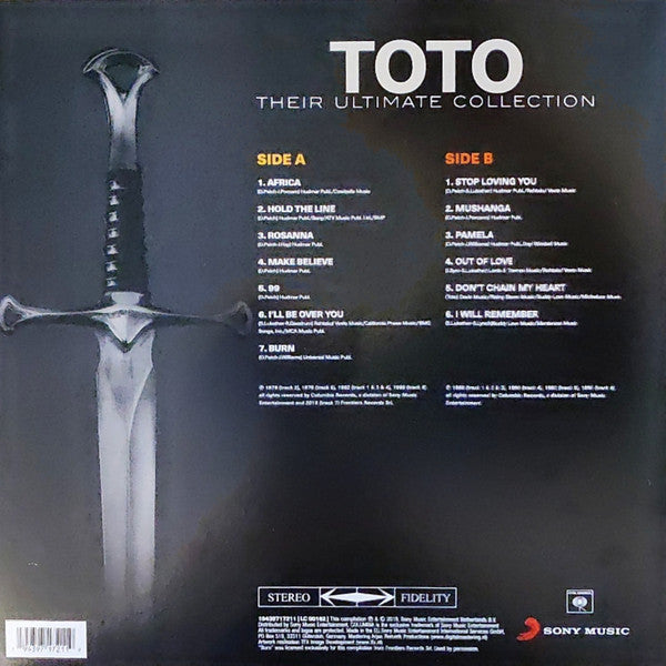 Toto — Their Ultimate Collection - Deaf Man Vinyl