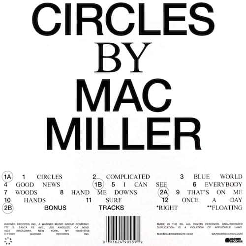 Mac Miller — Circles (2-LP) - Deaf Man Vinyl